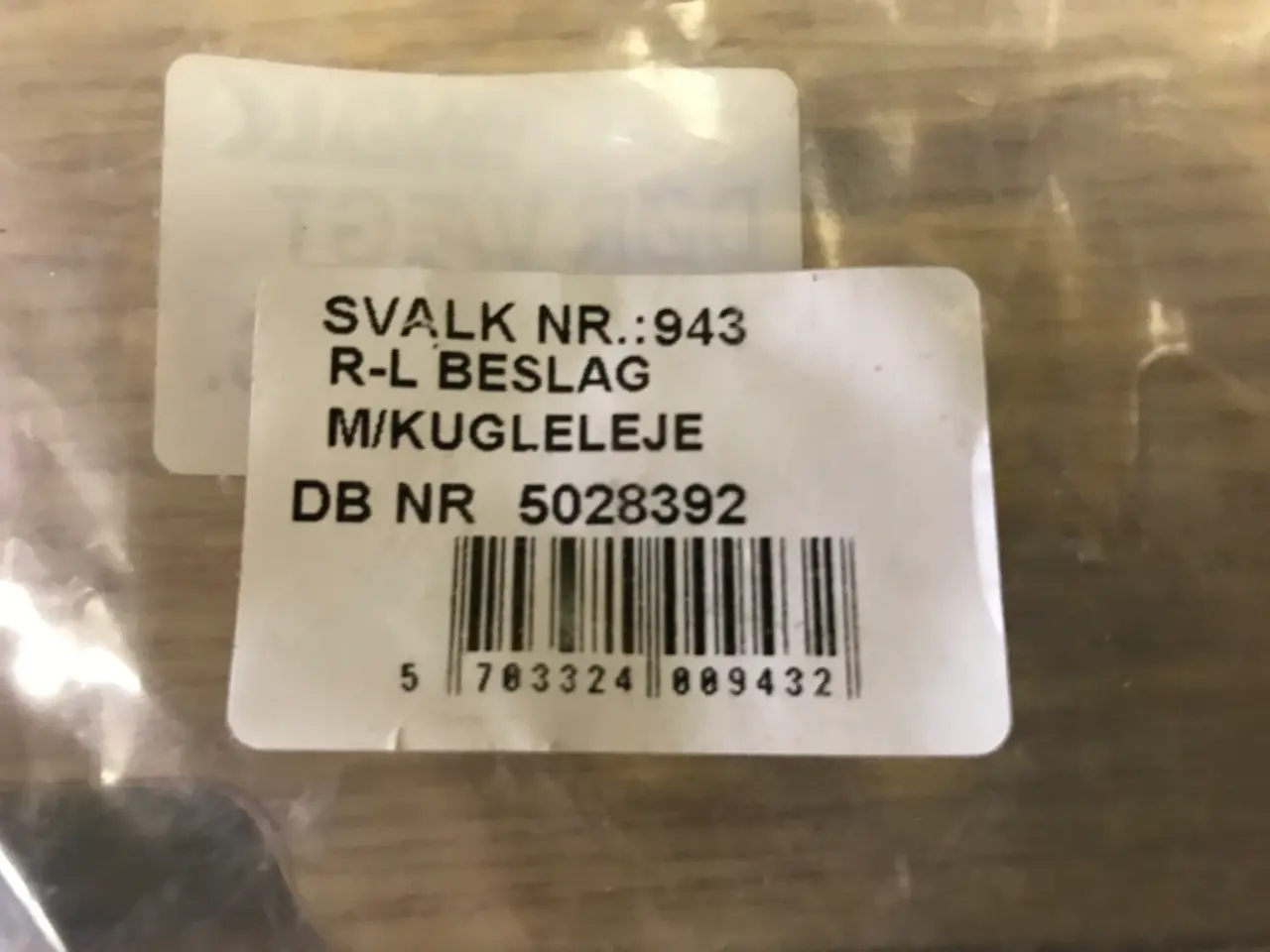 Billede 2 - SVALK ROLLLOCK M/KUGLELEJE SKYDEDØRSBESLAG 110 KG 