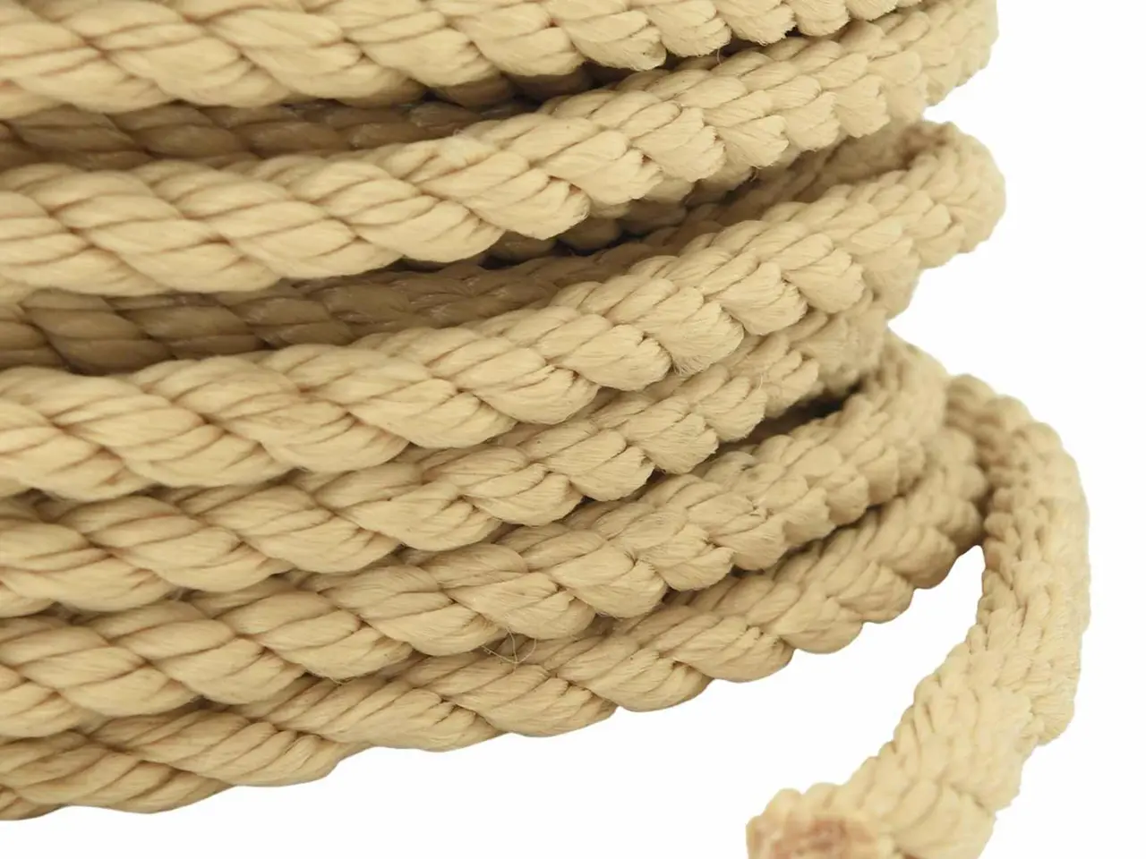 Billede 4 - PP-reb 8 mm 50 m - naturfarvet