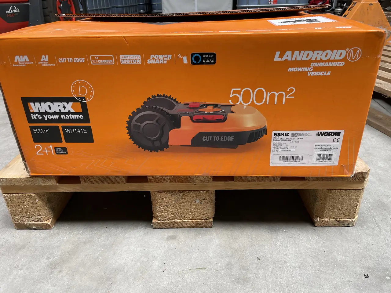 Billede 2 - Worx m500 med garage aldrig brugt