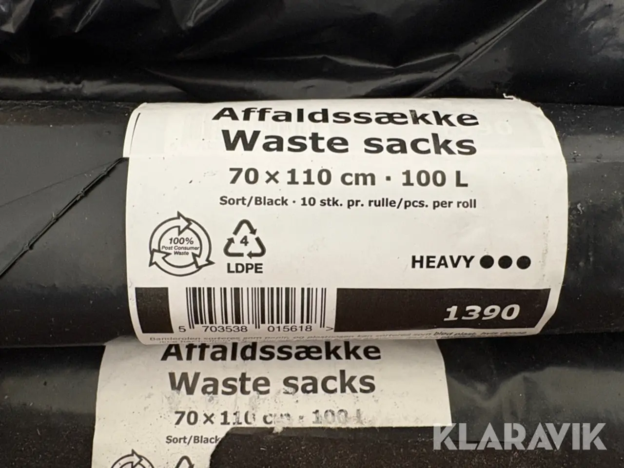 Billede 5 - Sorte affaldssække - 1 palle