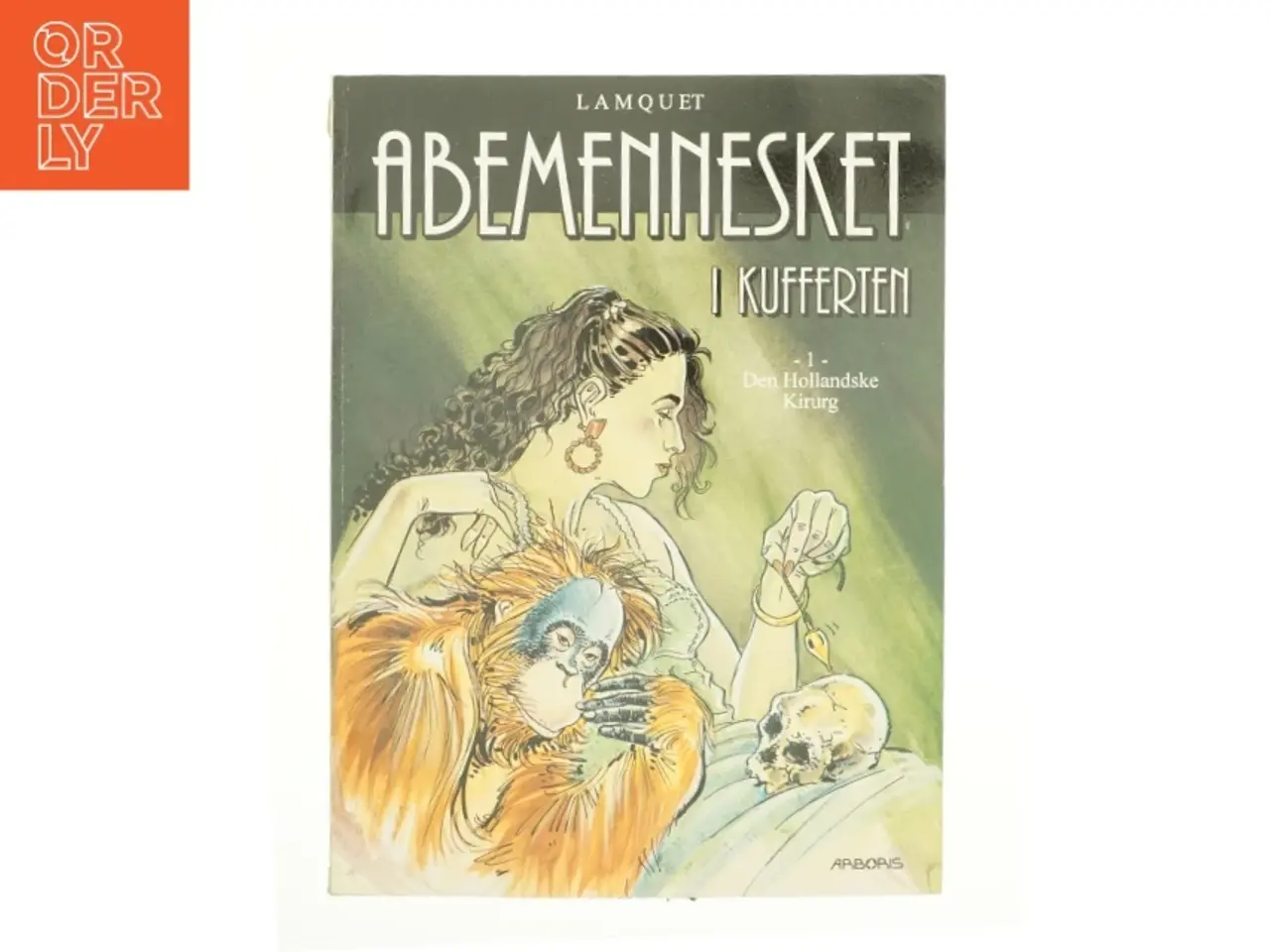 Billede 1 - Abemennesket i kufferten. Bind 1 af Lamquet (Bog)
