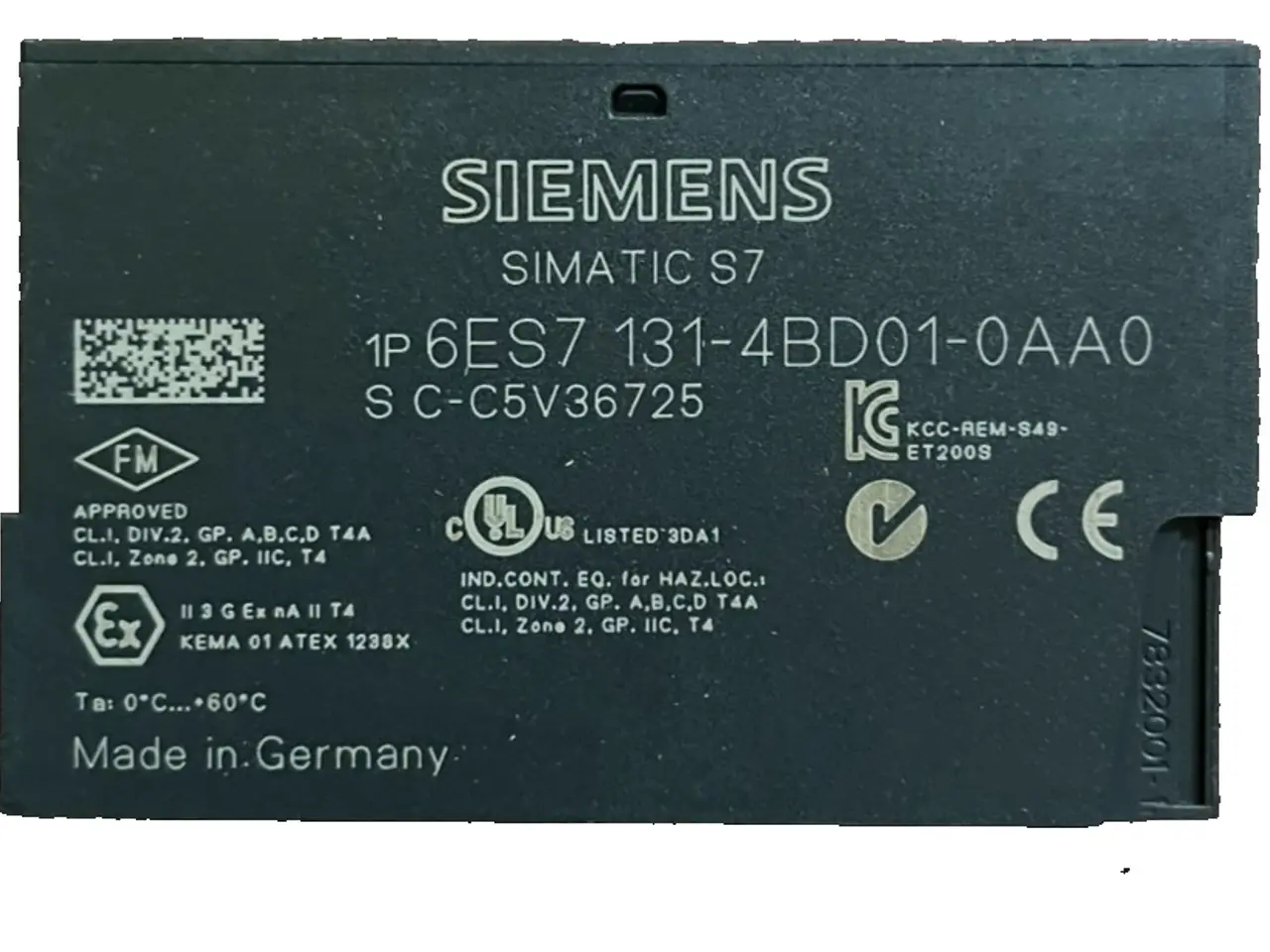 Billede 1 - Siemens 6ES7131-4BD01-0AA0 ET200S 4DI DC24V