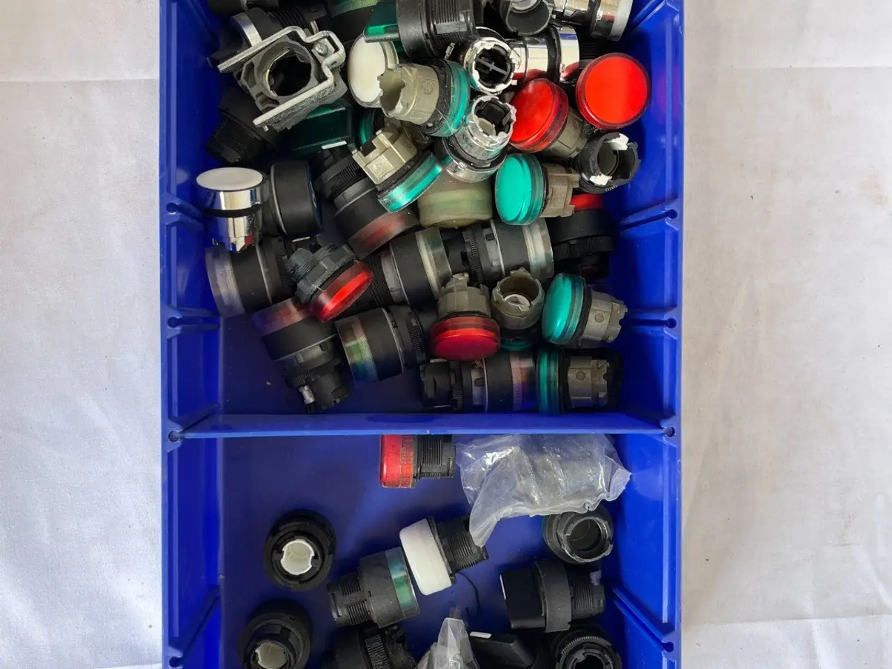 Billede 2 - blandet Push Button Pilot Light kontakt parti and