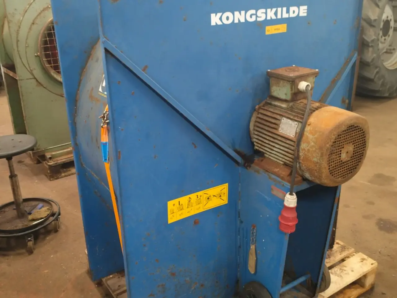 Billede 1 - Kongskilde HVL 100 7,5 kW/10 hk