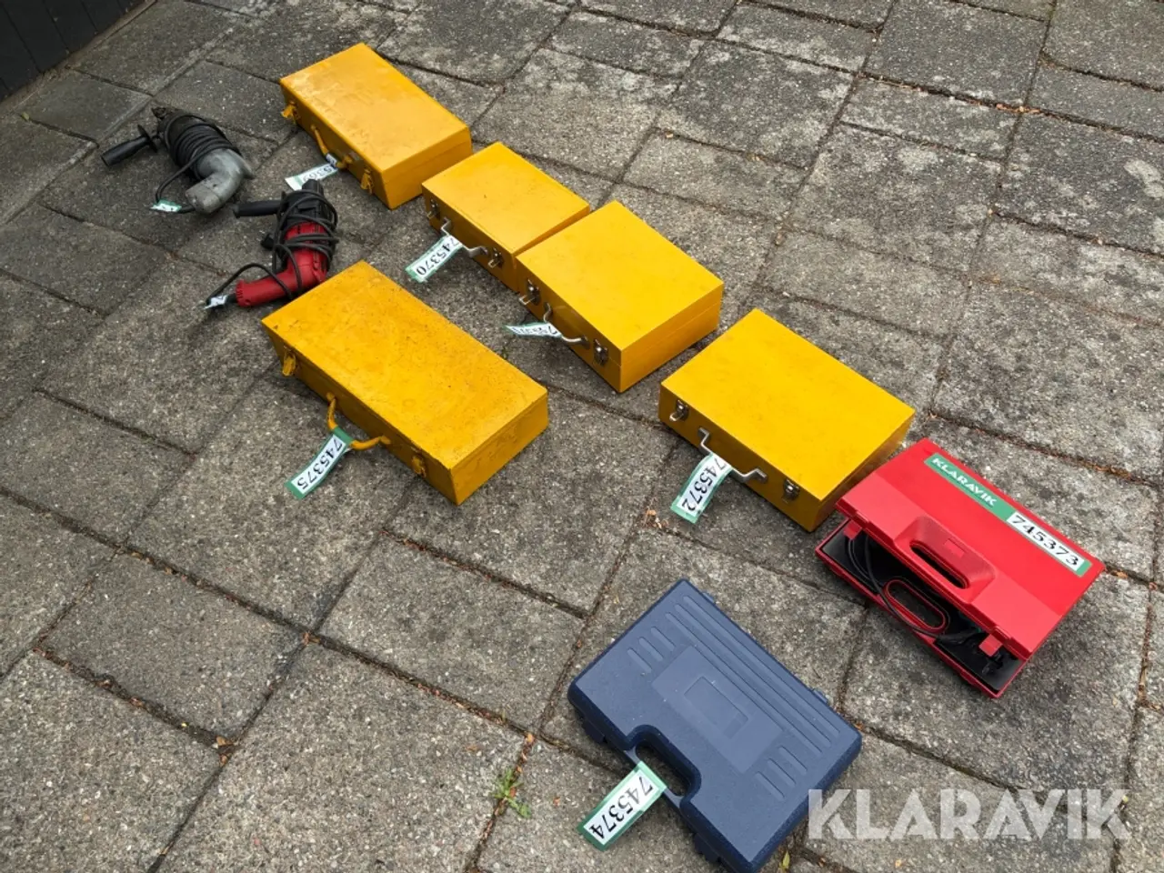 Billede 1 - Elektrisk håndværktøj, blandet lot, 9 Styk