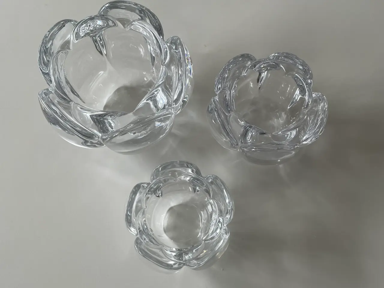 Billede 1 - Royal Copenhagen Lotus fyrfadsstager