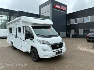 2022 - Dethleffs Trend T 7017 Flot og velholdt delintegreret autocamper med lave enkelt senge og massere af udstyr