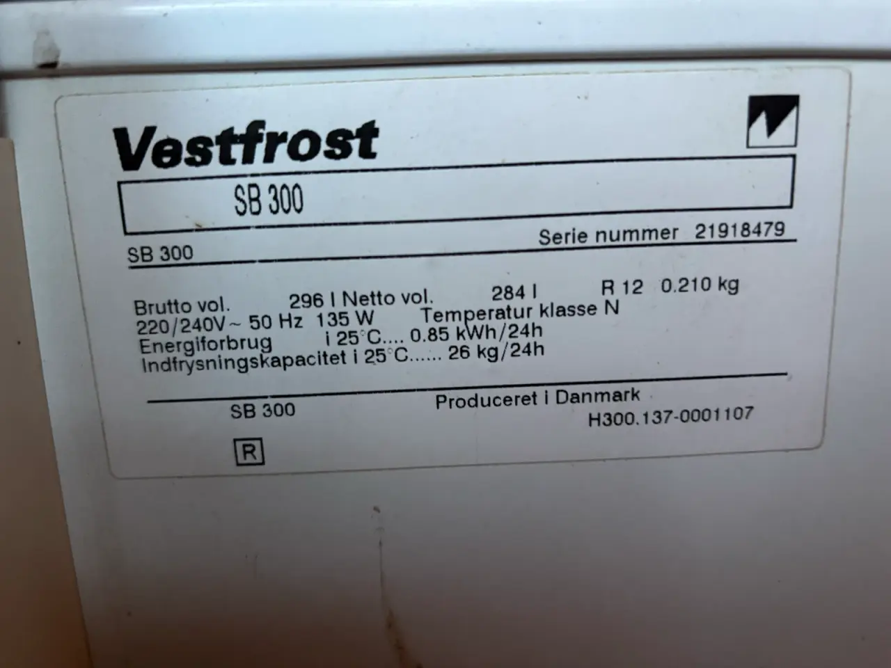 Billede 6 - Vestfrost SB 300 kummefryser – fungerer perfekt!