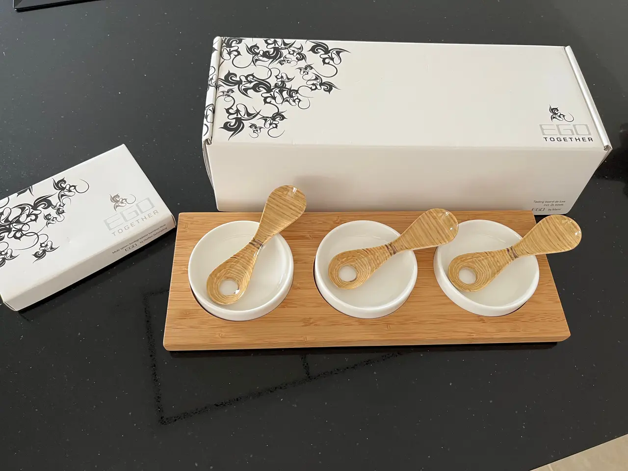 Billede 2 - EGO Together tasting board + 3 skeer