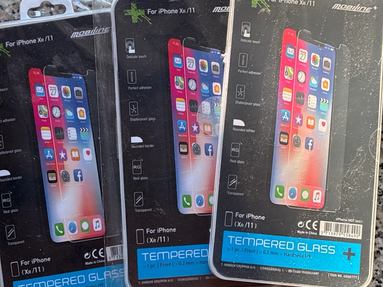 Billede 1 - Tre styk nye Panzerglass til IPhone 11xr 