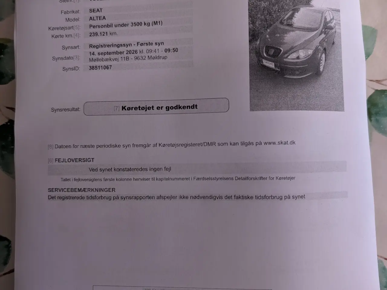Billede 20 - SEAT Altea 1,6 MPI Benzin Nysynet, nyserviceret &