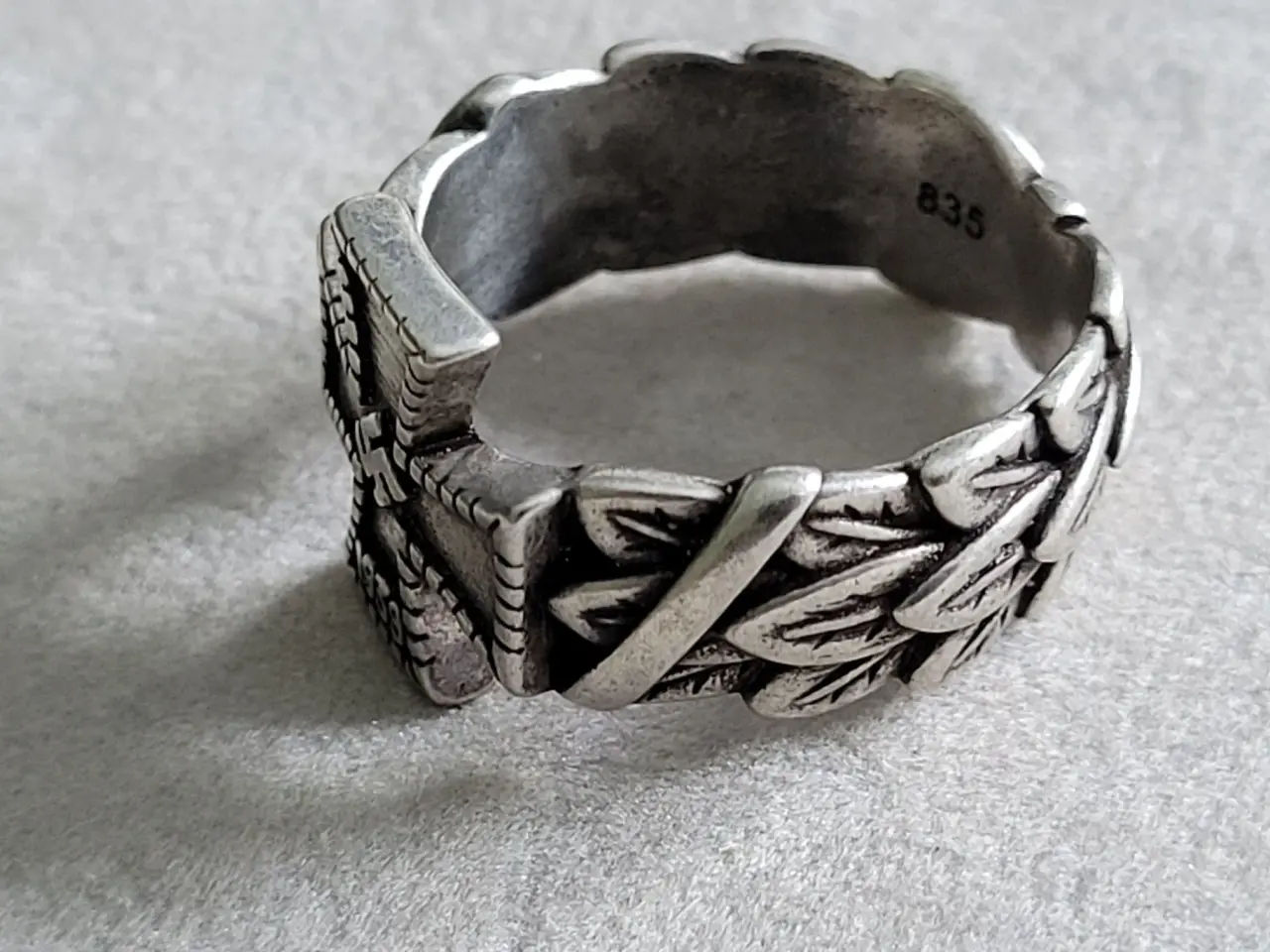 Billede 2 - Tyskland WW2 jernkorsets ridderkors ring