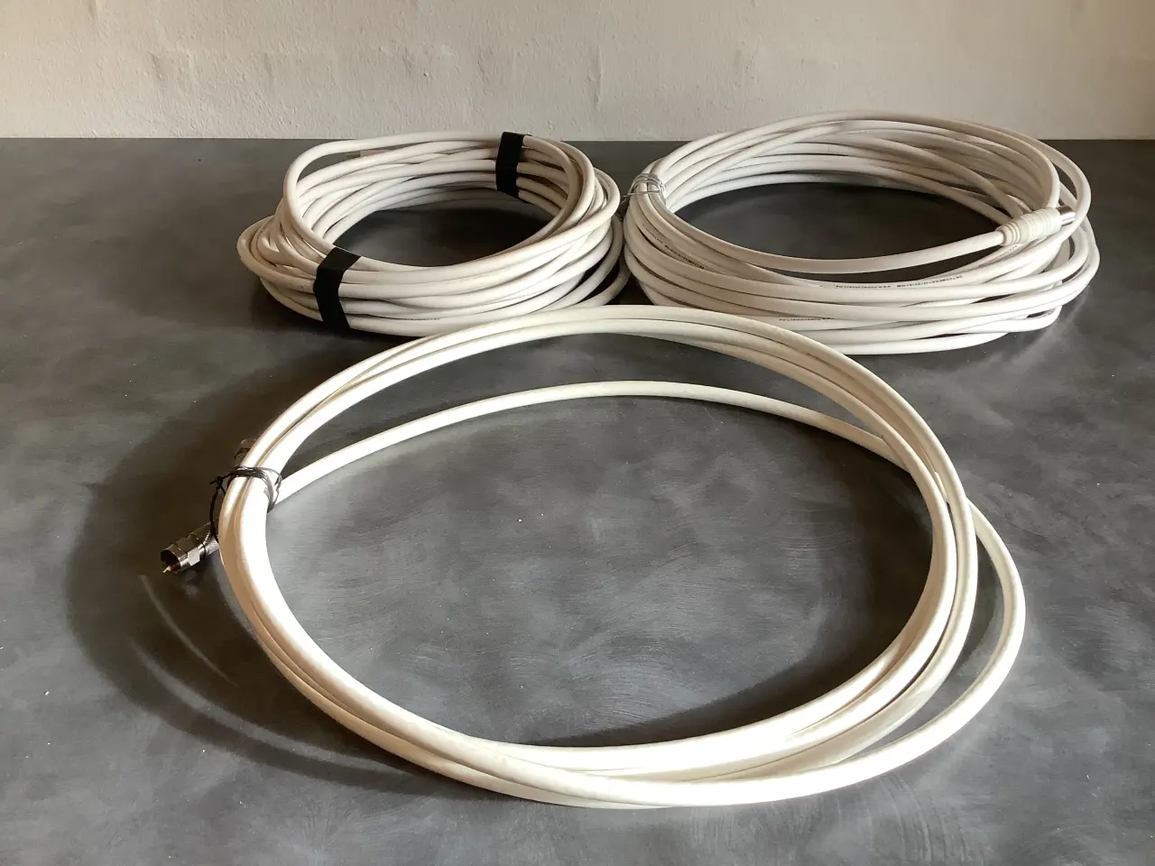 Billede 1 - 3 Antenne kabler på 10m og en på 2 m