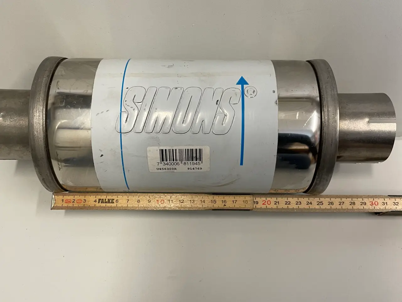 Billede 4 - Simons 2.5” lyddæmper rustfri