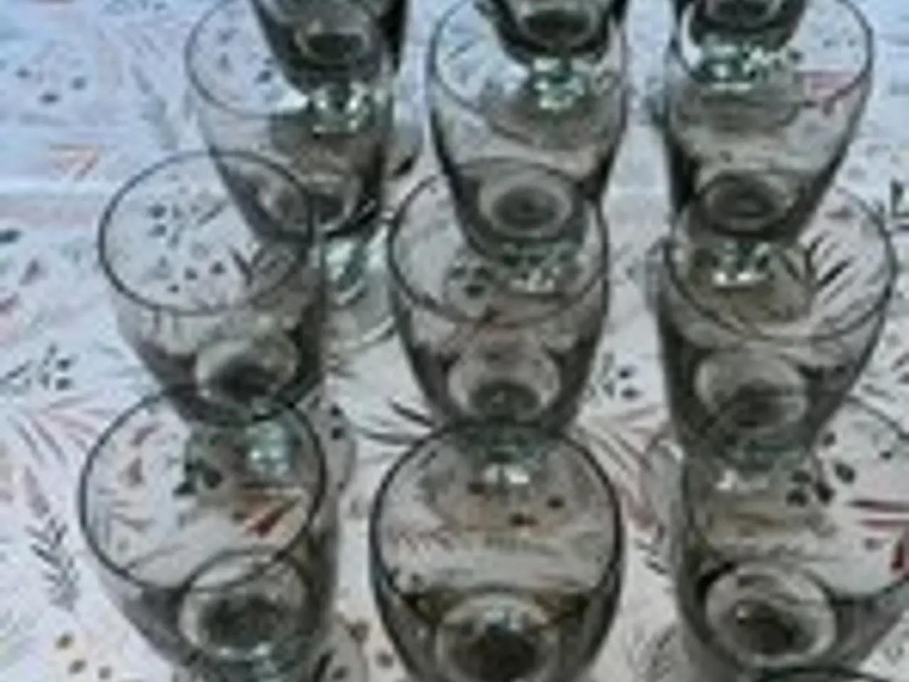 Billede 1 - Super fine Holmegaard Almue Smoke glas sælges