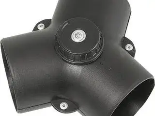 Y-ventil med spjæld – 60, 75 eller 75×60/60 mm