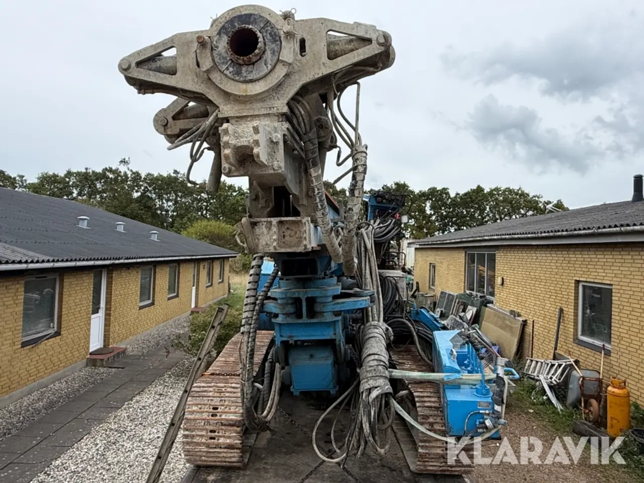 Billede 8 - Borerig Hütte HBR609 hydraulisk bæltegående