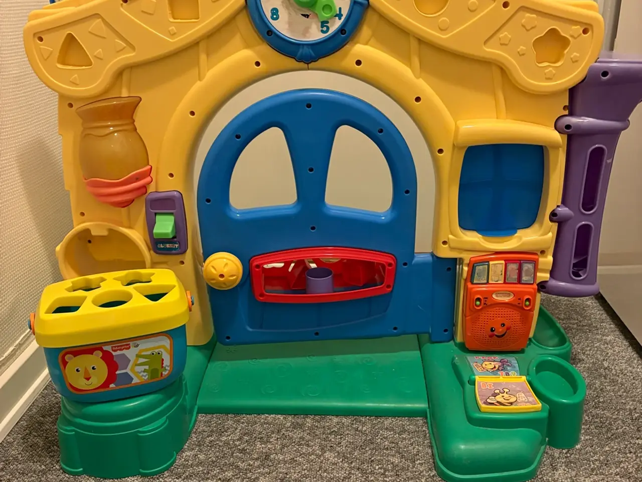 Billede 1 - Fisher-Price legehus med formklodser