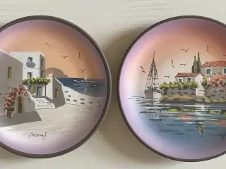 Platter, Nikolas med græske motiver