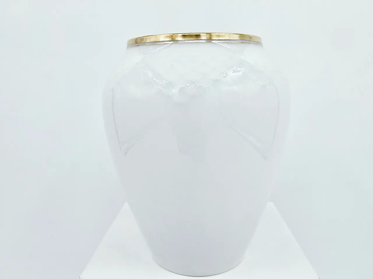 Billede 1 - Hartmann Hvid Vase nr. 202. sortering 1