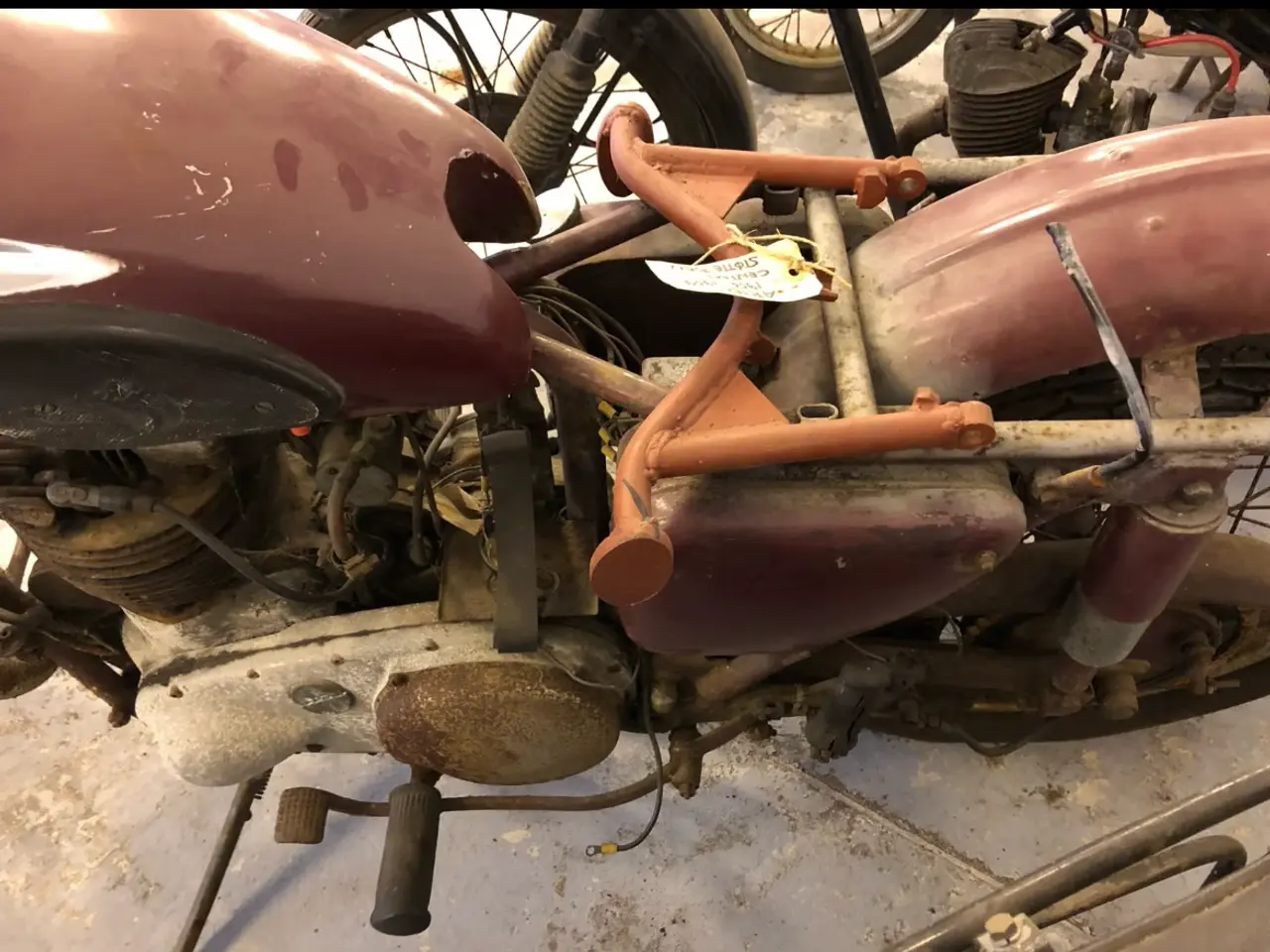 Billede 4 - Ariel huntmaster twin, årg 1955 veteran motorcykel