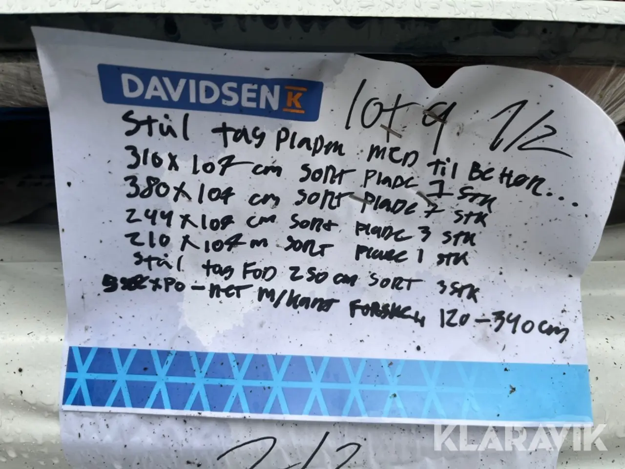 Billede 5 - Tagplader Lindab med lidt tilbehør