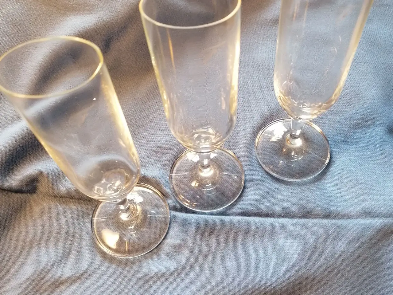 Billede 1 - Glas med Monogram - 3 stk.