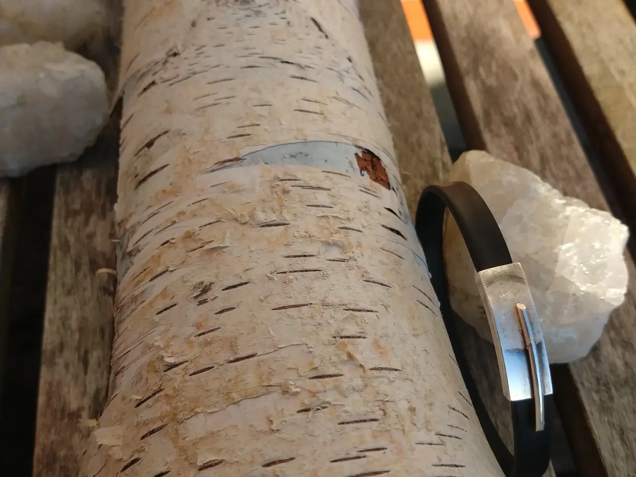 Billede 2 - Læderarmbånd med sølv