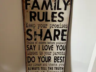 Skilt Family ryles
