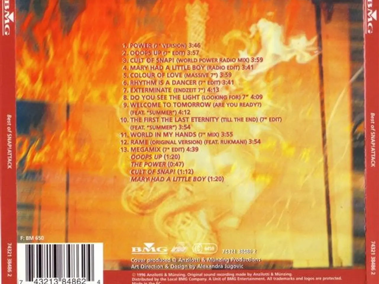 Billede 2 - Snap! – Snap! Attack - Best Of – CD