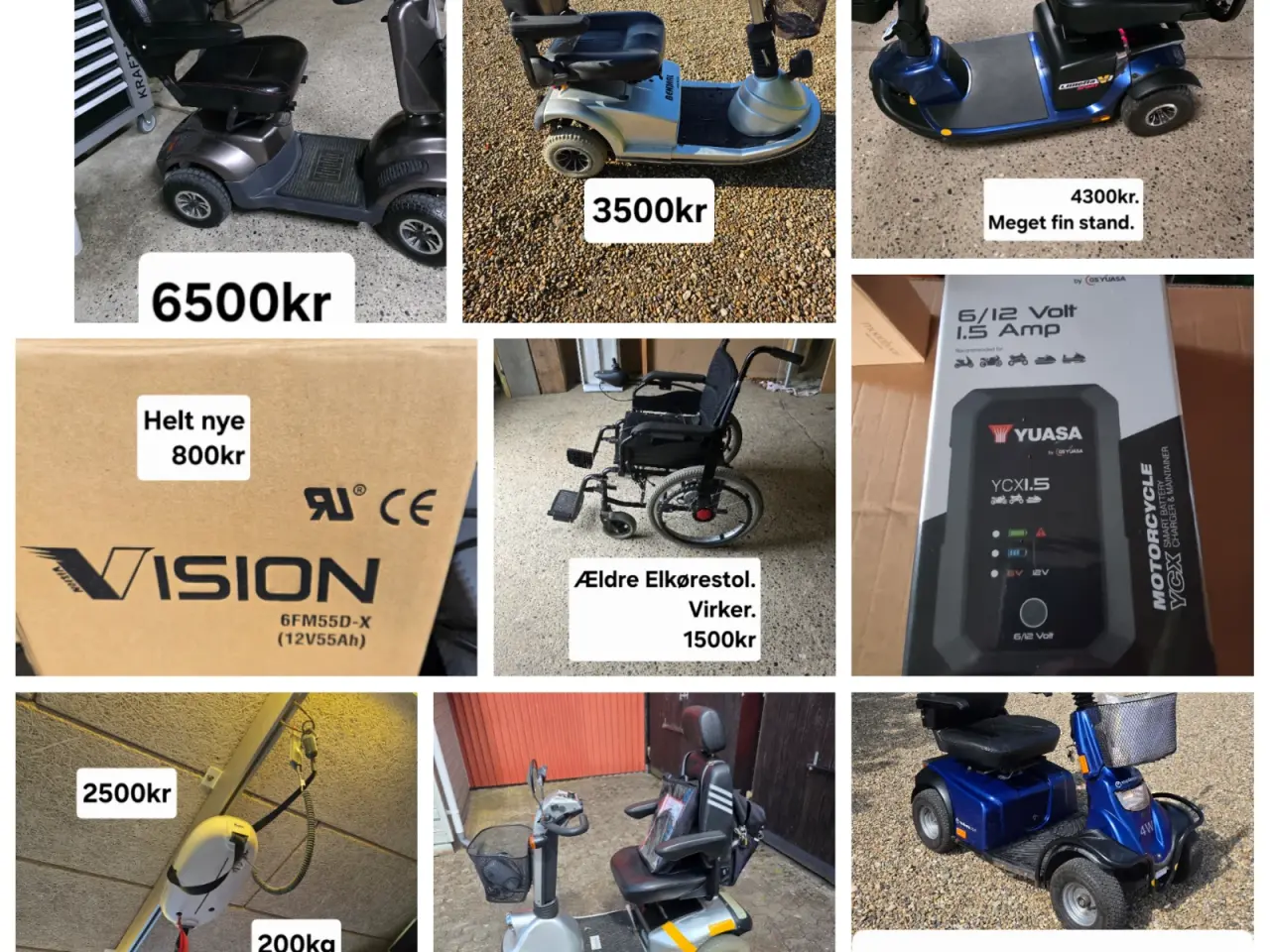 Billede 6 - Kraftig 4 hjulet elscooter