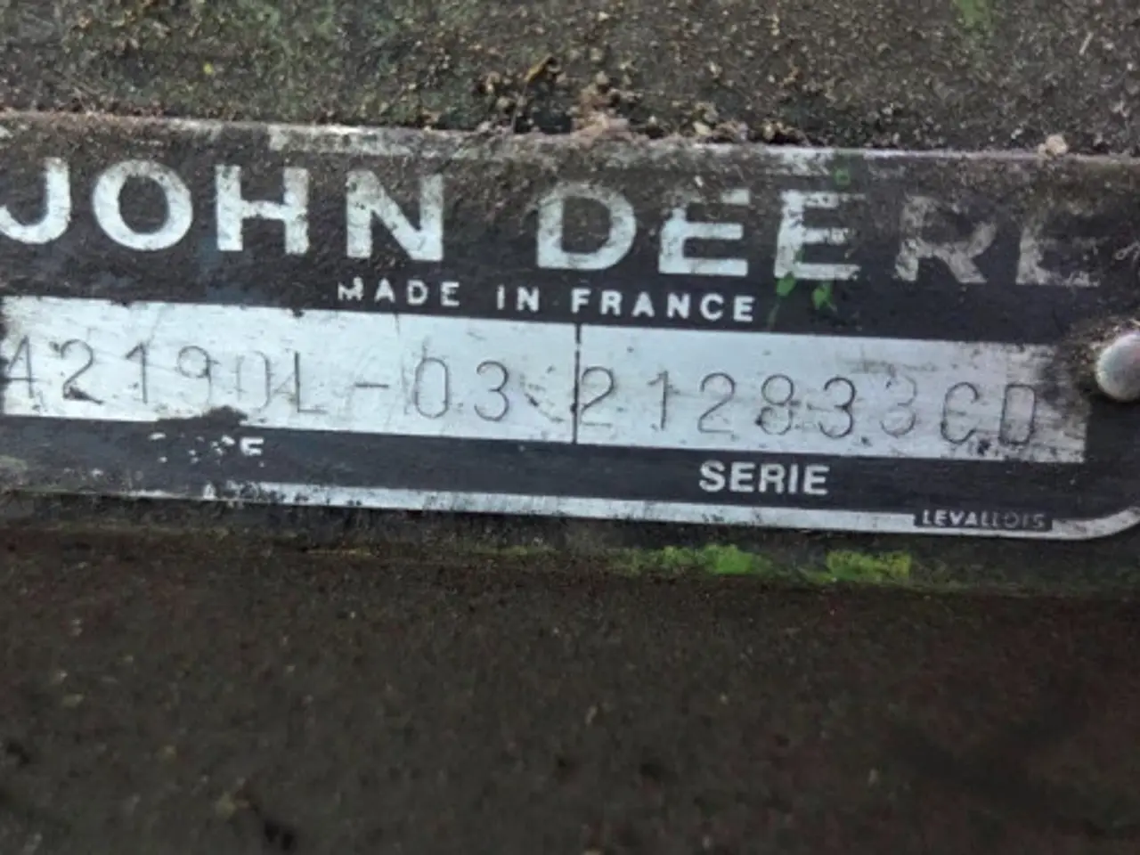 Billede 9 - John Deere 4219DL Motor AR71007