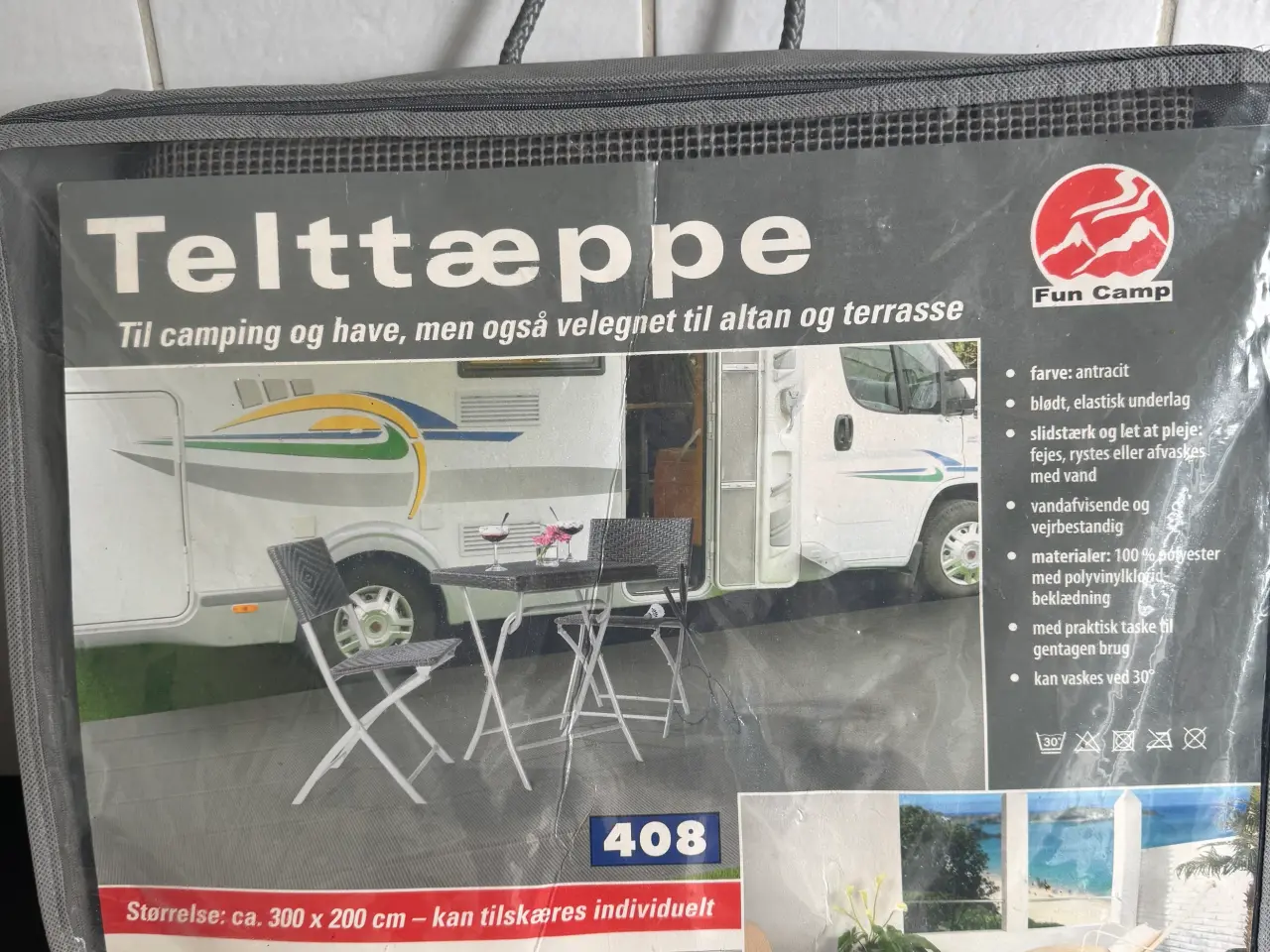 Billede 1 - Telttæppe vandafvisende og vejrbestandig