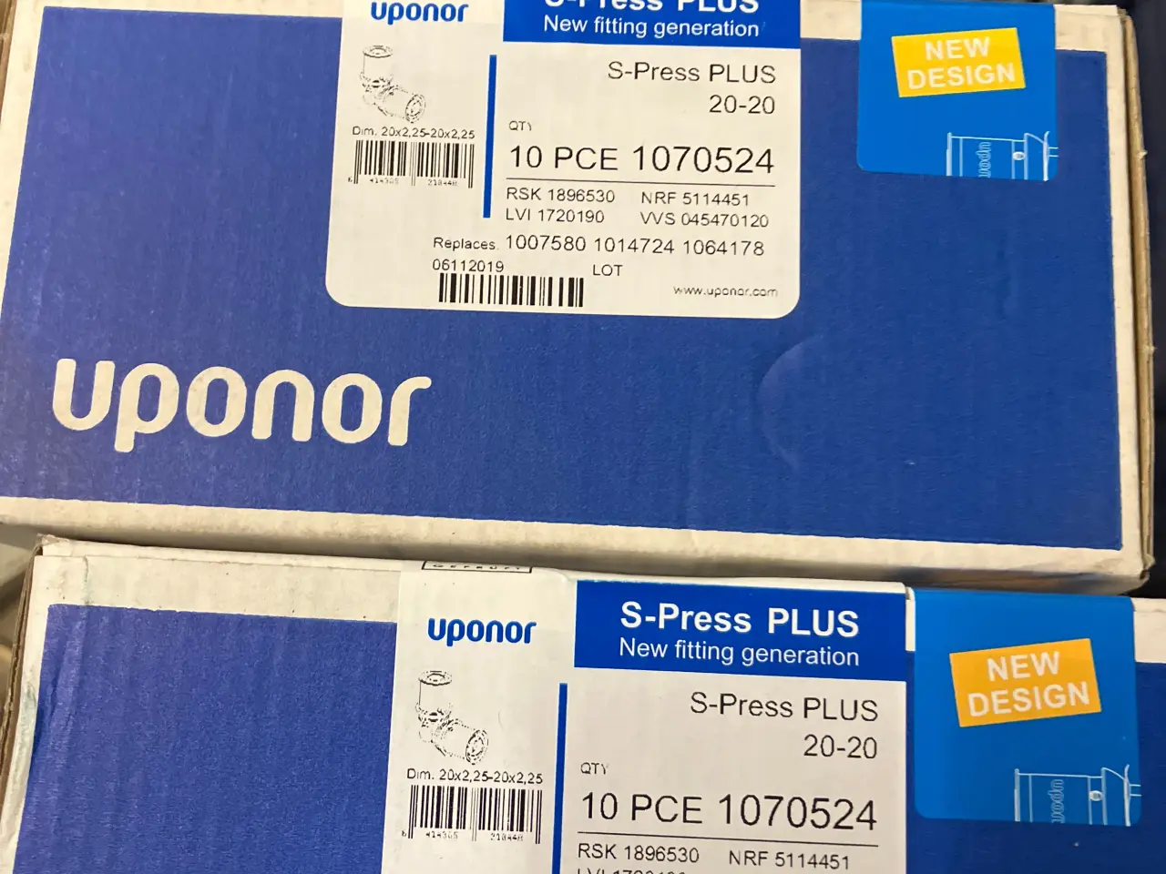 Billede 1 - Alu pex fittings