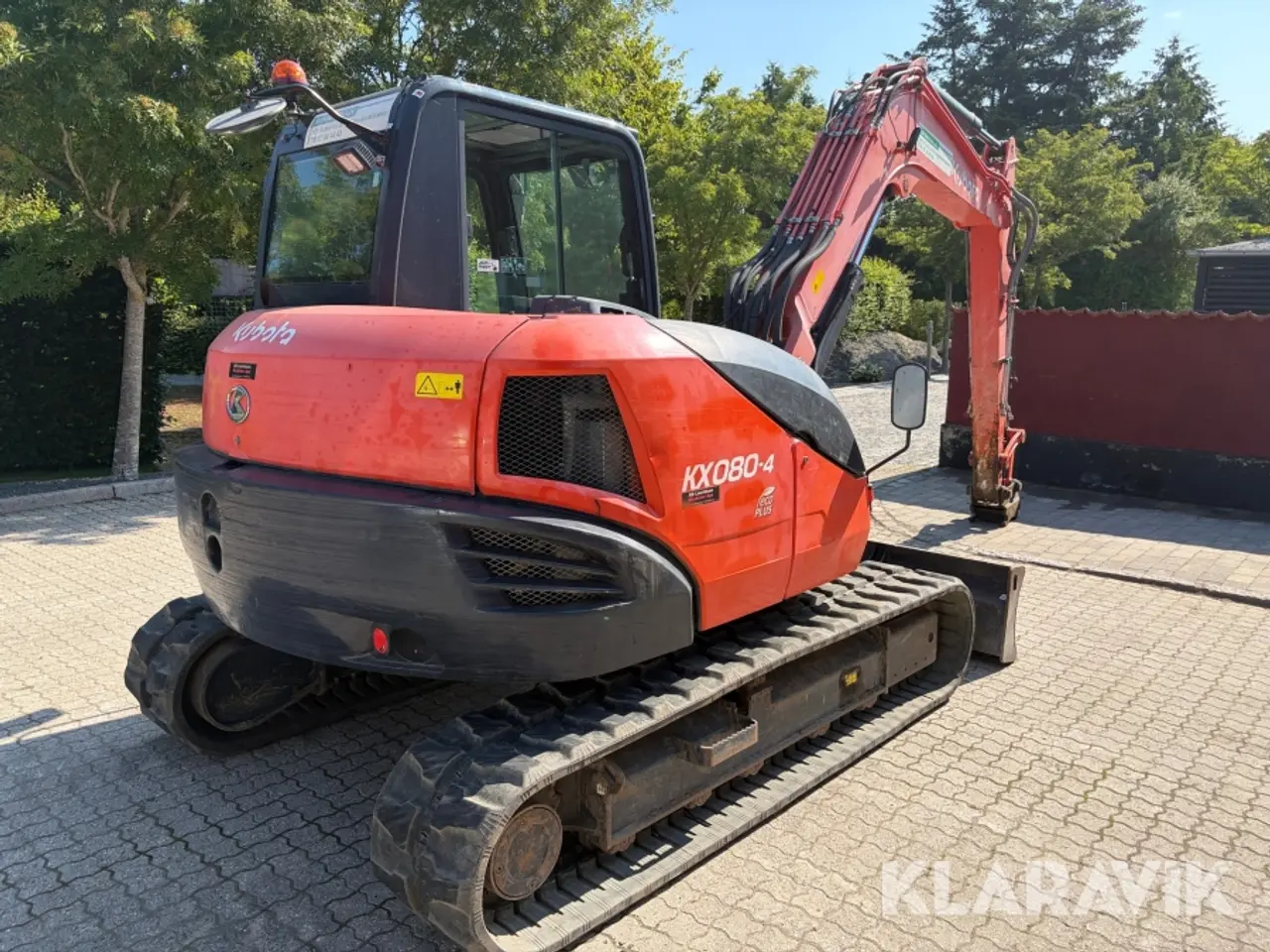 Billede 3 - Gravemaskine Kubota KX080-4