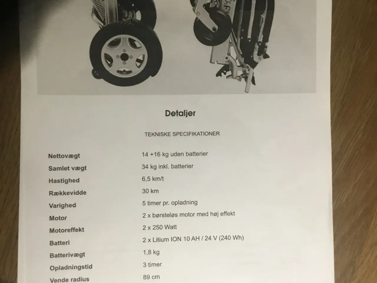 Billede 7 - Eltrisk kørestol