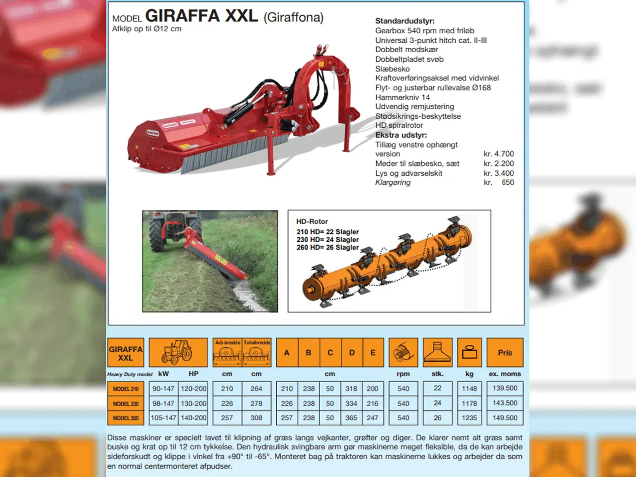 Billede 17 - Maschio Giraffa XXL 260