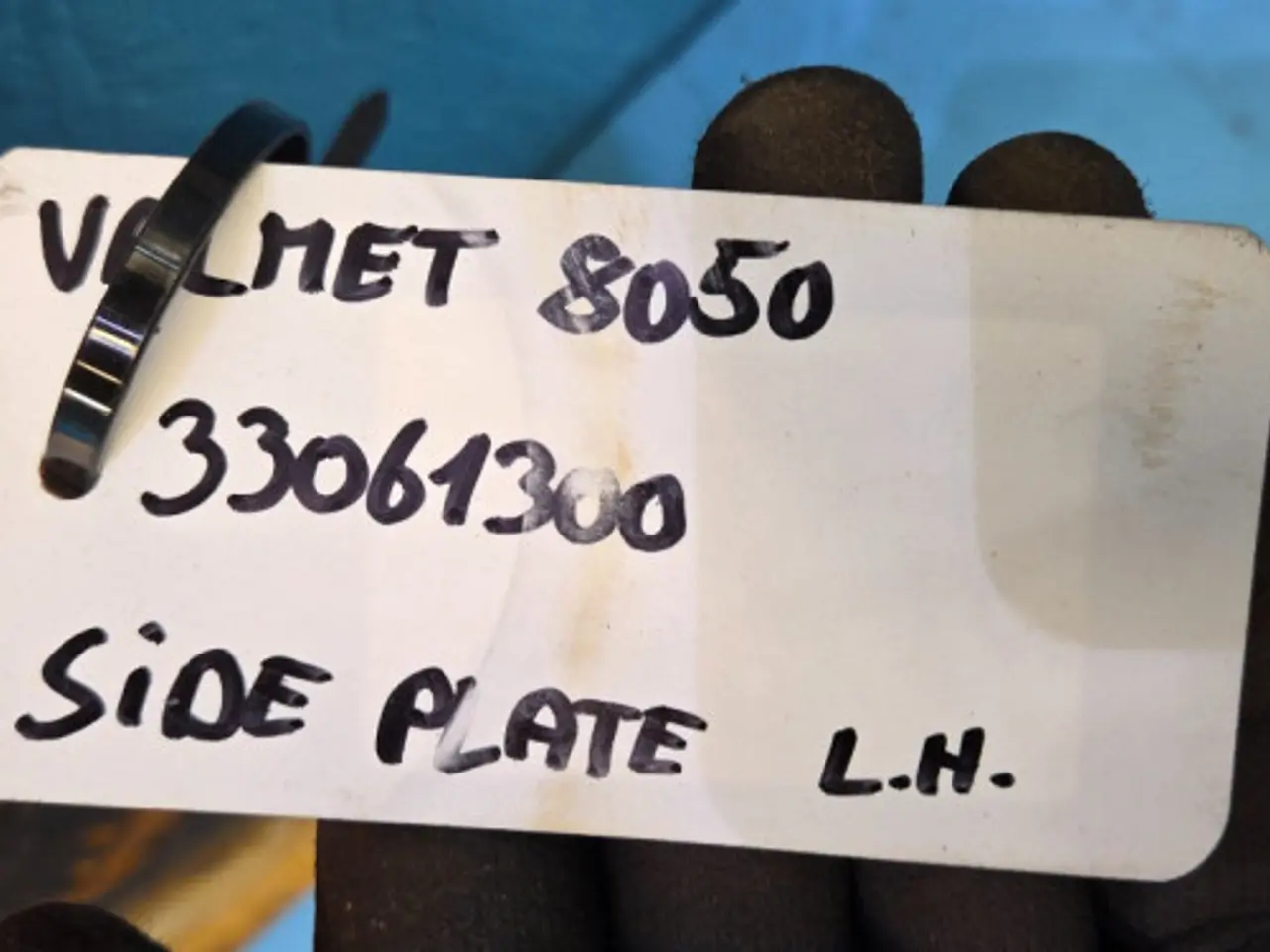 Billede 12 - Valmet 8350 Sideplade L.  33061300
