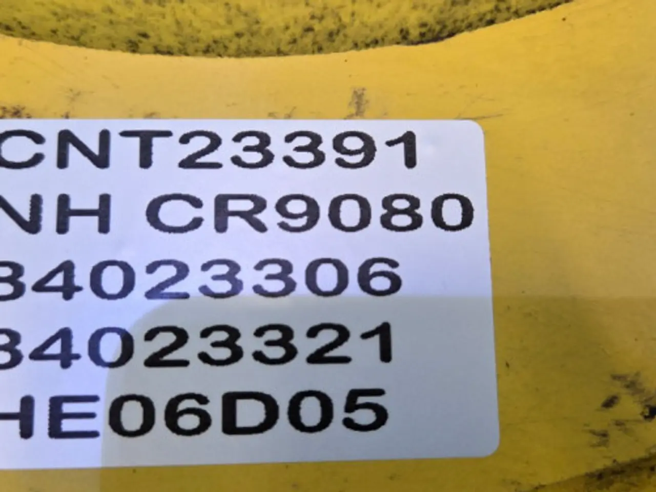Billede 7 - New Holland CR9080 Variatorskive 84023306