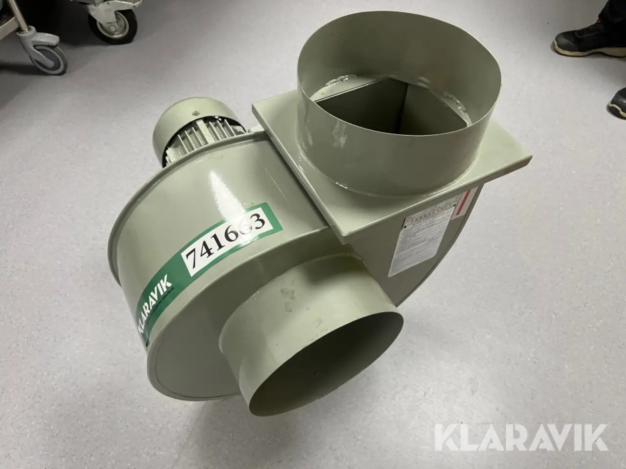 Billede 1 - Udsugning motor Taitong 4-72