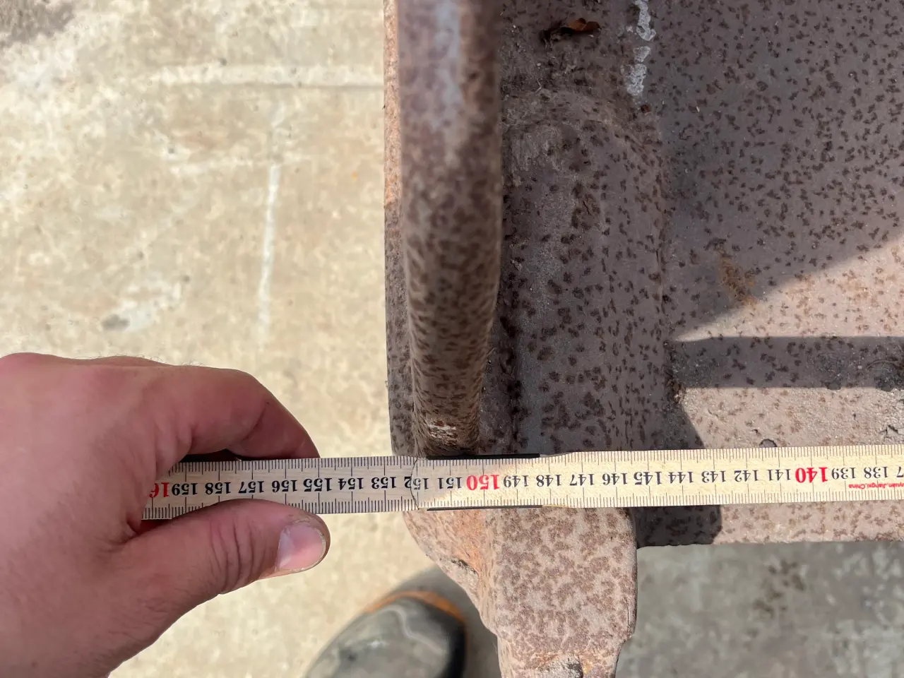 Billede 10 - skovl til minilæsser på 150cm.