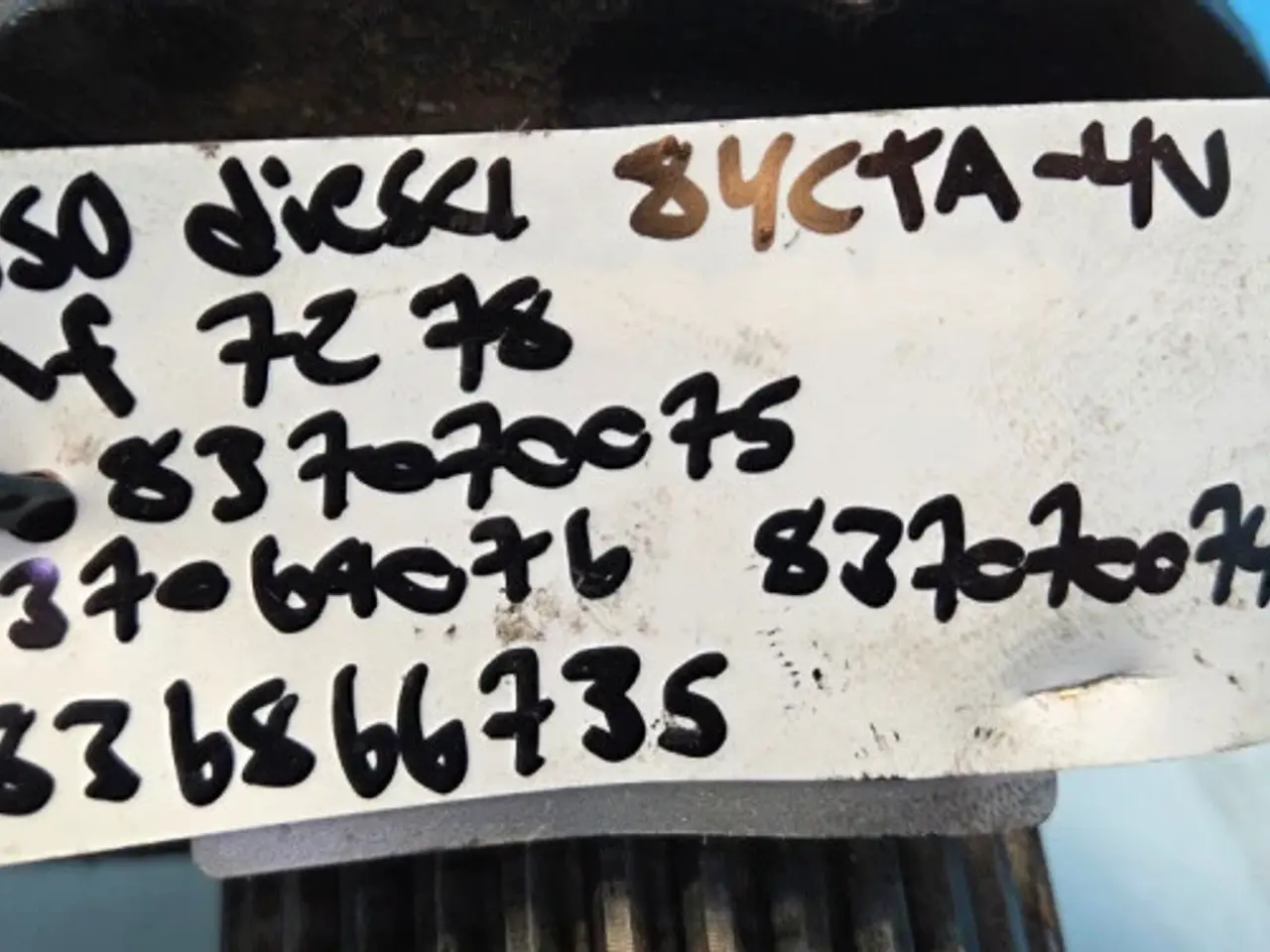 Billede 16 - SisuDiesel 84CTA-4V Vandpumpe 837070075