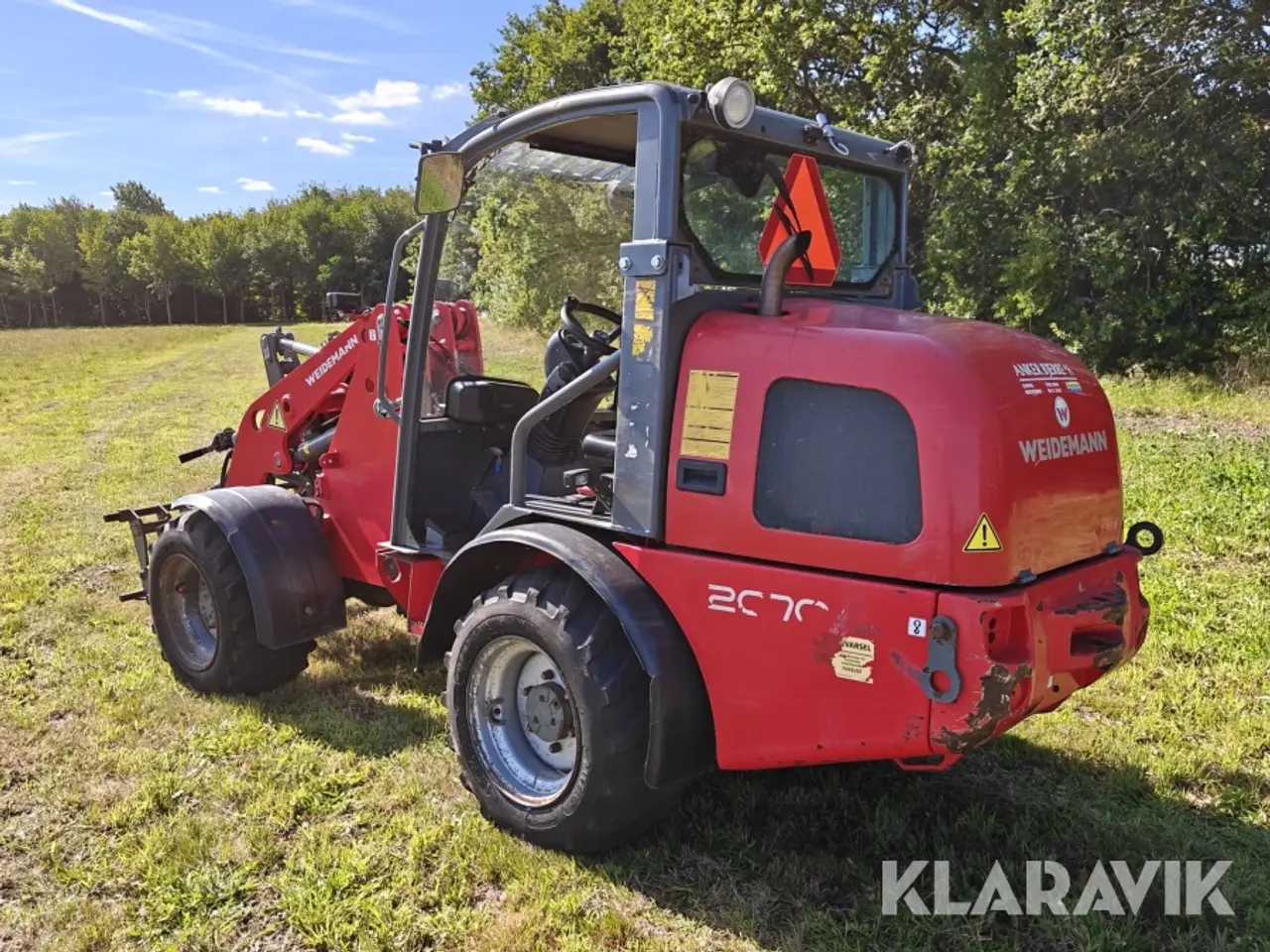 Billede 4 - Minilæsser Weidemann 2070 CX50LP