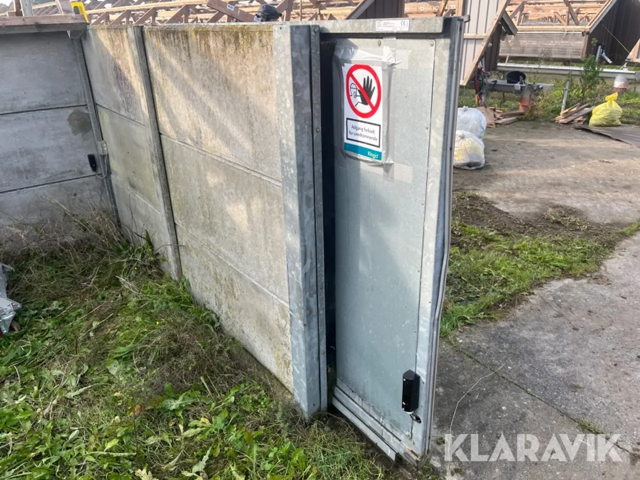 Billede 4 - Skydeport Lind Beton 400x157cm