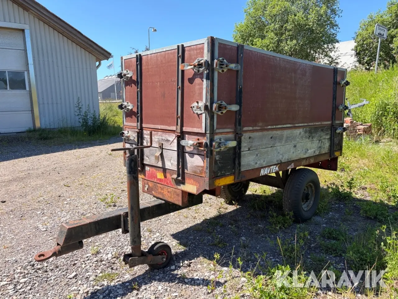 Billede 1 - Traktorvogn Navtek NLV 10, 1-akslet