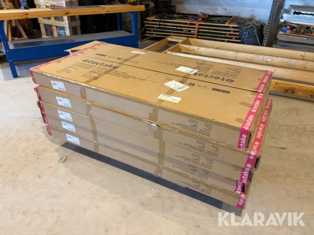 Billede 5 - Bord bænkesæt Tectake Sissi 170 centimeter sammenklappelige 10 styk