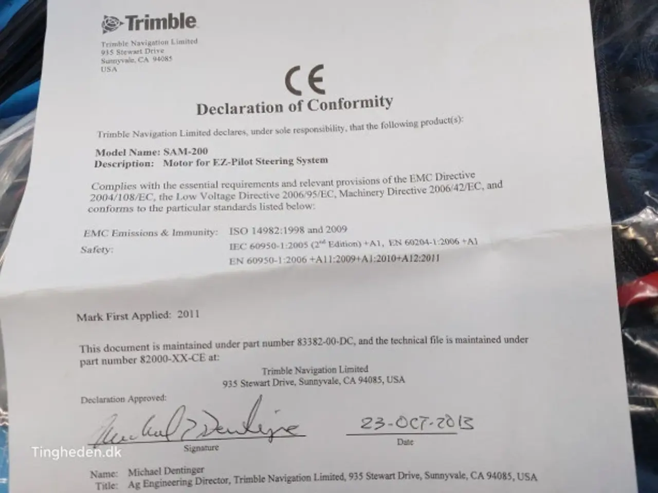 Billede 20 - Trimble EZ Pilot System SAM-200
