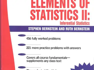 Schaum's Elements of Statistics II Inferential