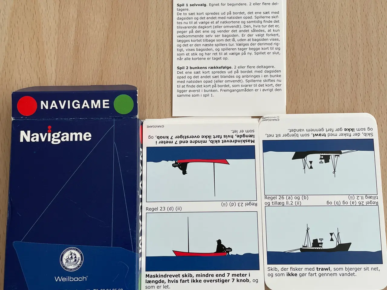 Billede 1 - Navigame søvejsregel spil 