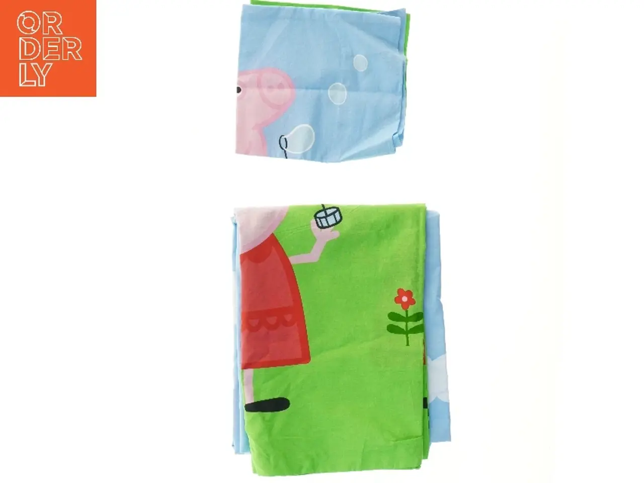 Billede 1 - Peppa Pig sengetøj til børn (str. 46x43 & 140x192 cm)